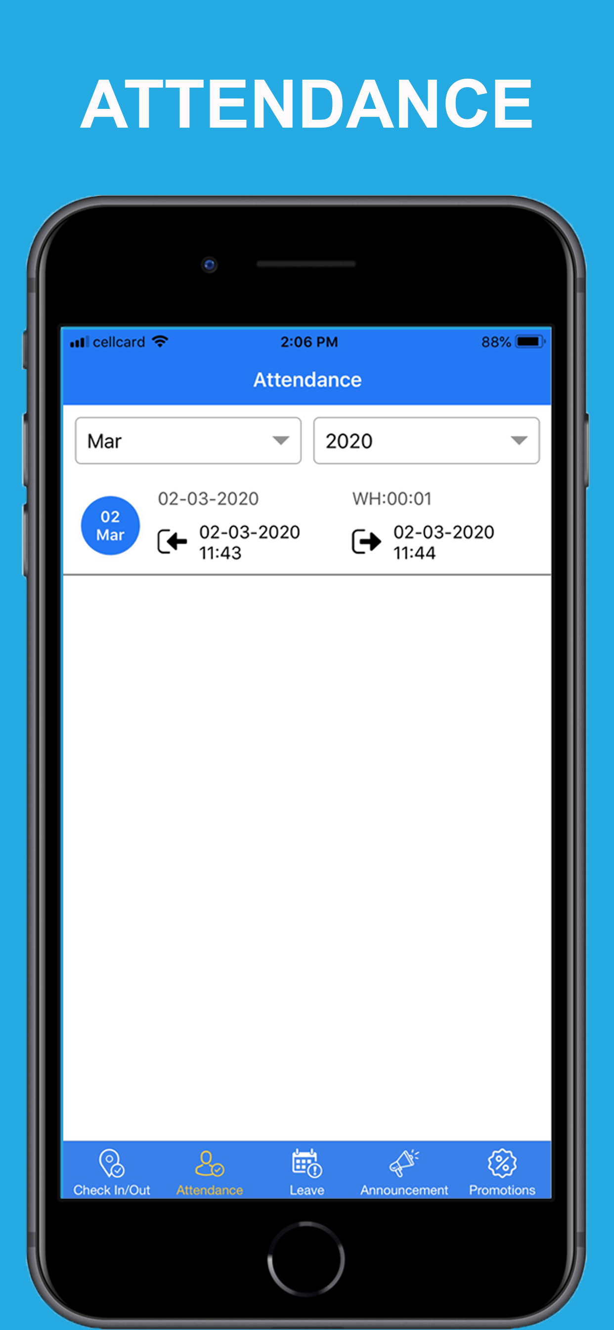 WorkZonePlus -Time Attendance