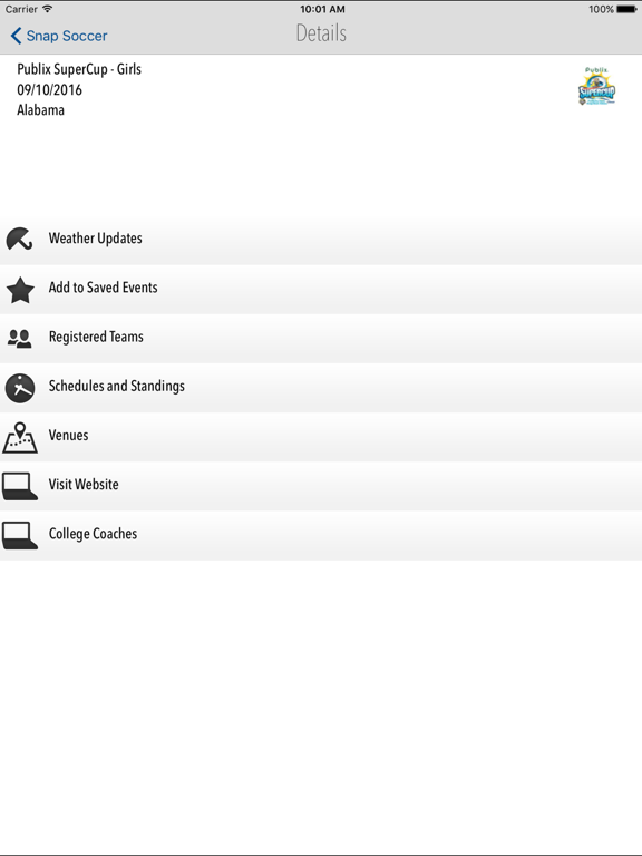 Snap Soccer iPad screenshot 5 - Sports app