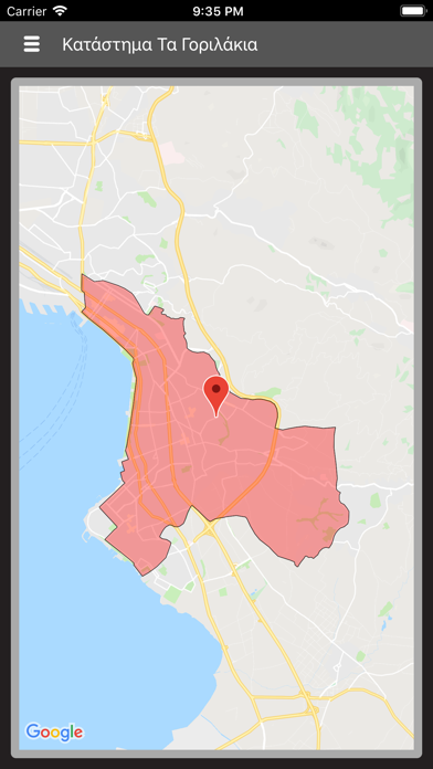 App screenshot