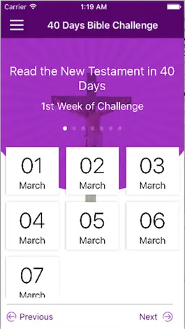 Game screenshot 40 Days Bible Challenge mod apk