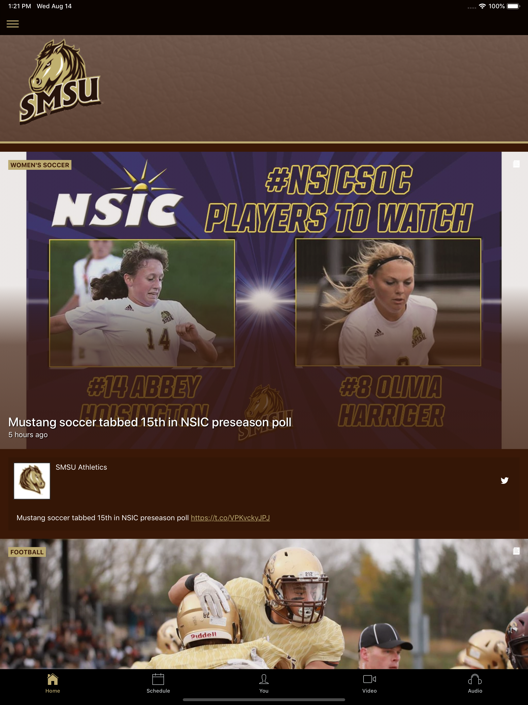 SMSU Athletics screenshot 5