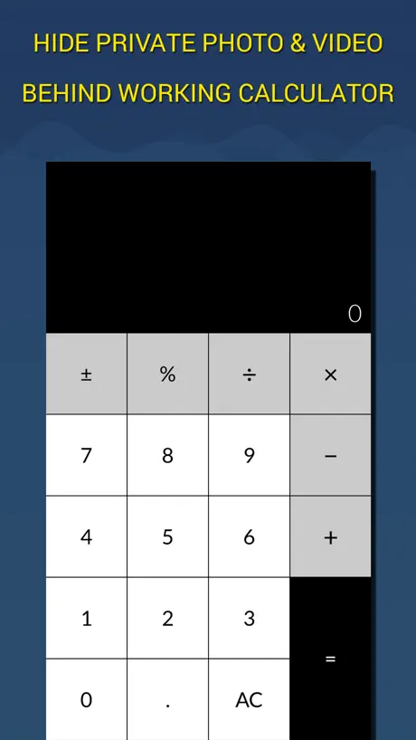 Secure Calculator Vault