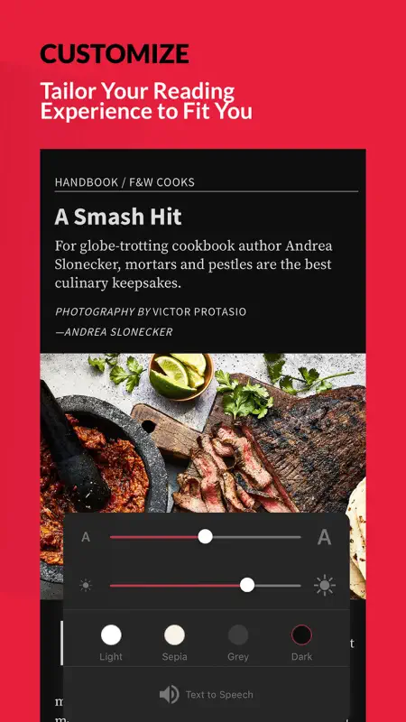 FOOD & WINE screenshot 6 of 6