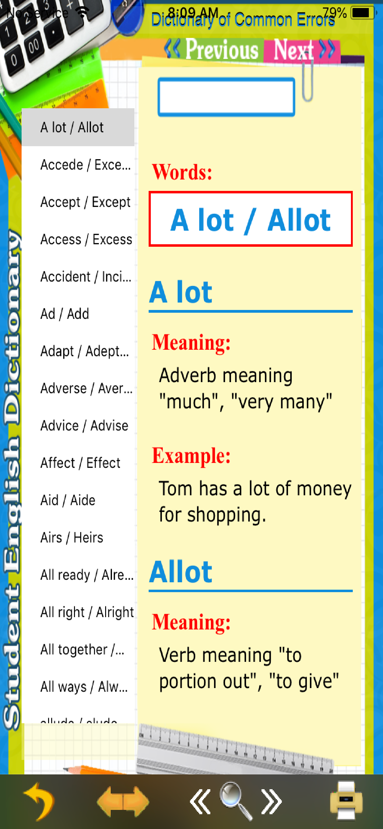 Student English Dictionary screenshot 9