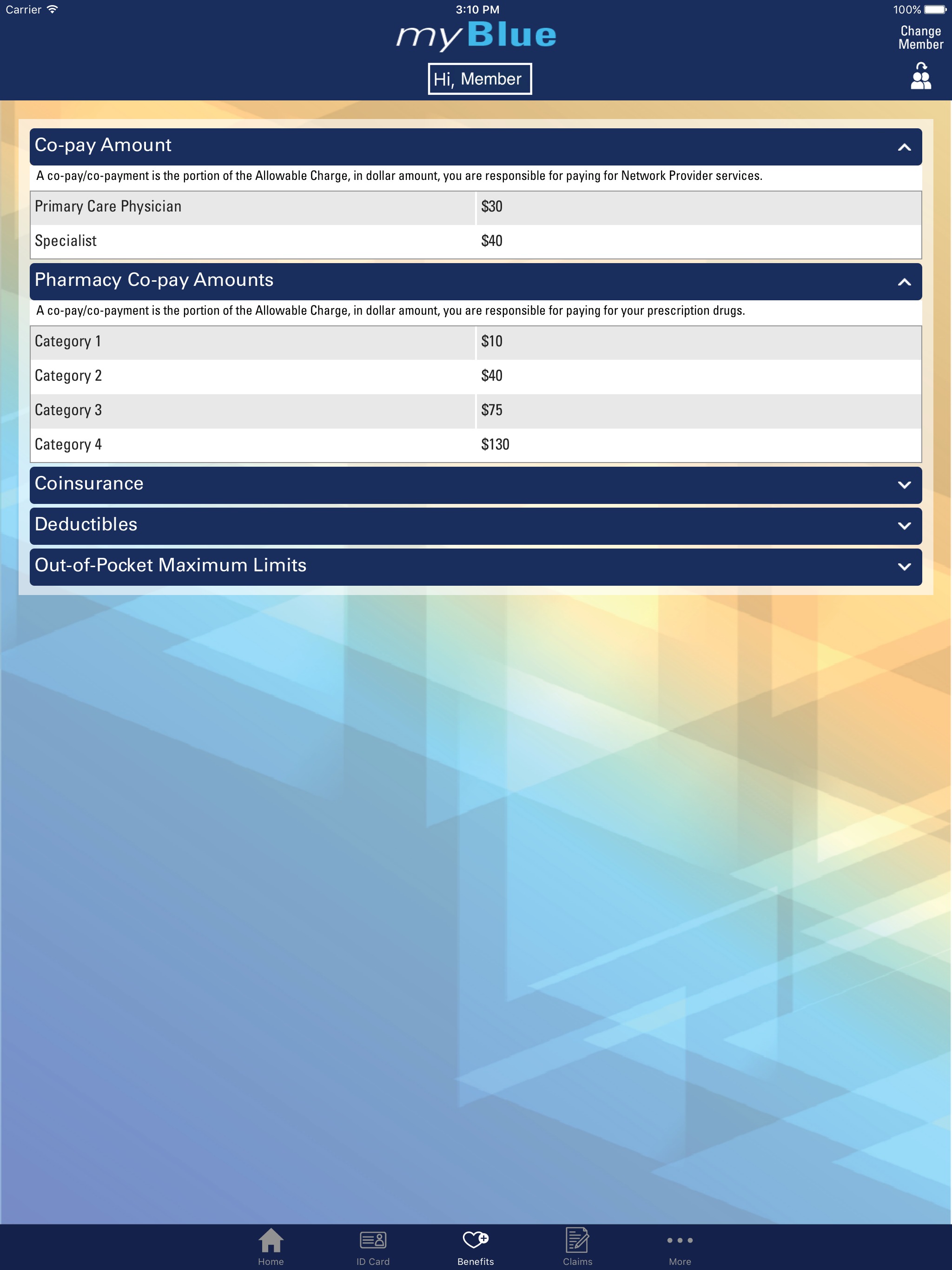 myBlue screenshot 8