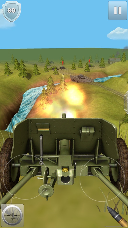 #1. Artillery Guns: Destroy Tanks (iOS) 由: Ilia Yashin