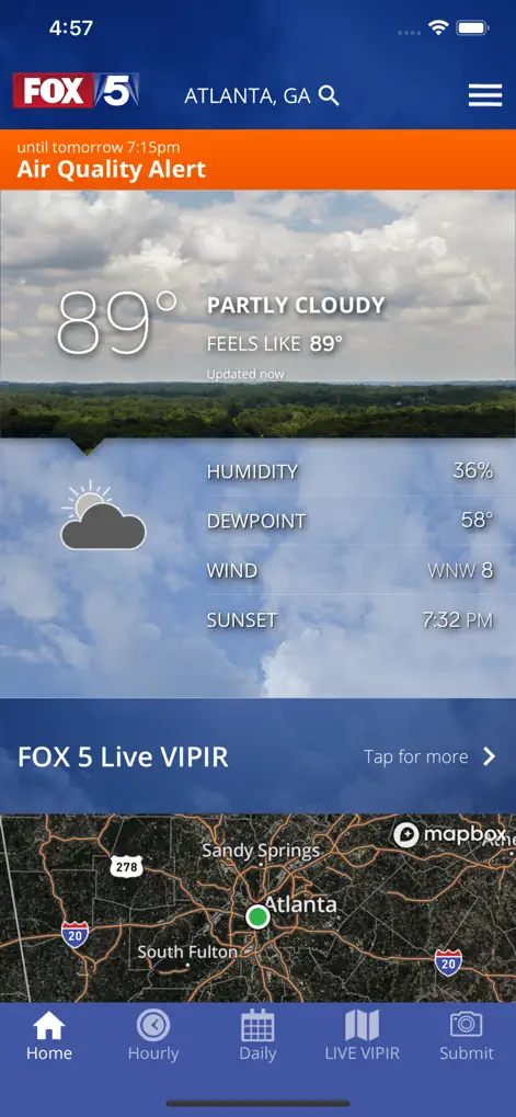 FOX 5 Storm Team Weather Radar - Weather App | MWM