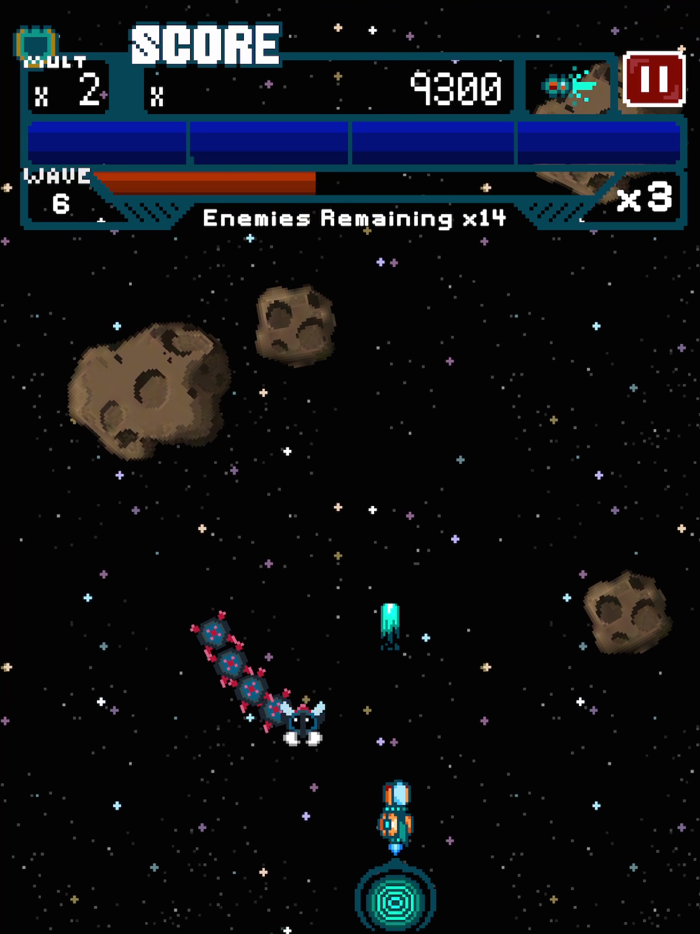 Meteoroids space shooter games