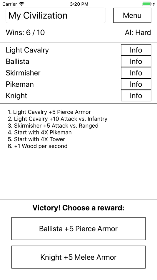 #2. A Few Minutes of Glory (iOS) Podle: James Senter