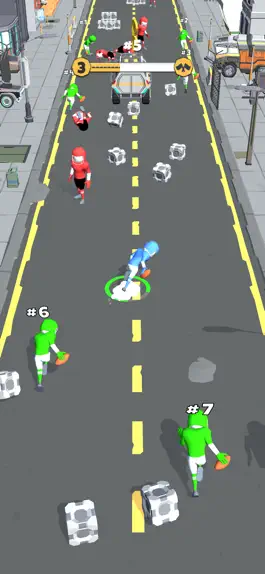 Game screenshot Dodge Race 3D!!!! mod apk