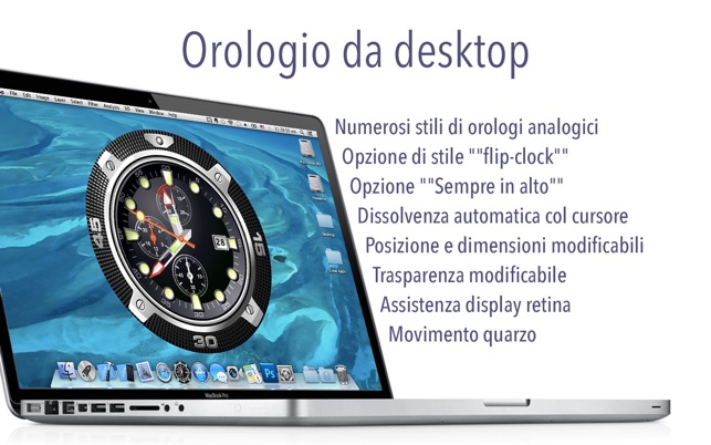 Orologio Scrivania sul Mac App Store
