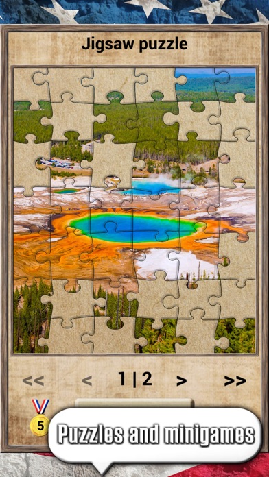 USA Geography - Quiz Game Screenshot