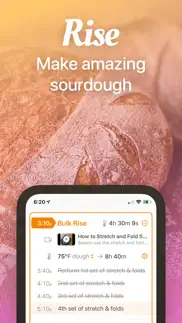 rise – bread baking iphone screenshot 1