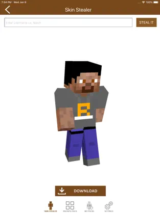 Screenshot 7 Skin Packs for Minecraft PE iphone