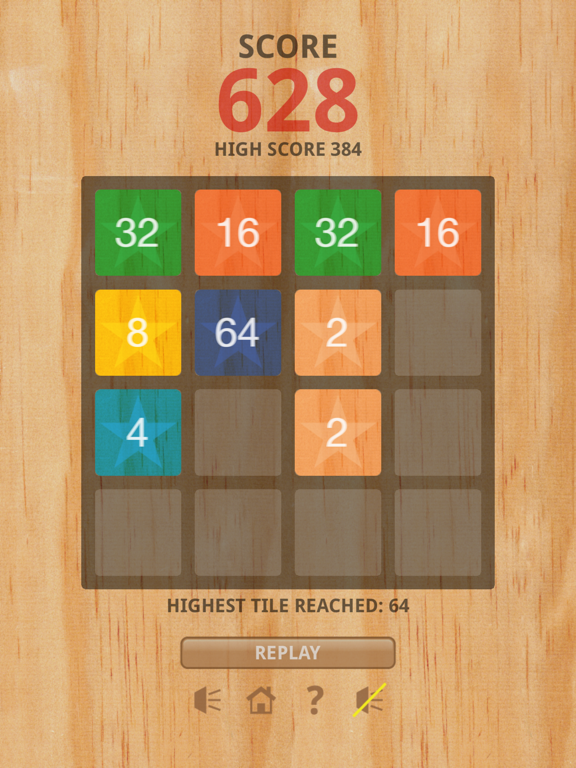 Screenshot #6 pour 2048 Number Saga