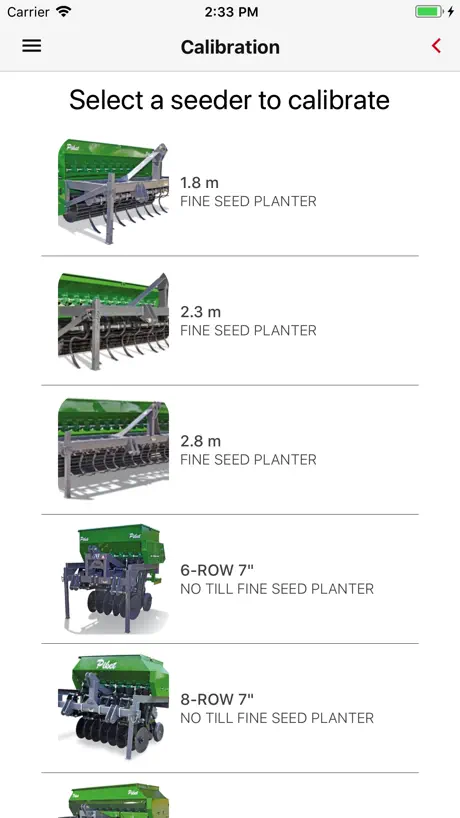 Piket Planter Calibration