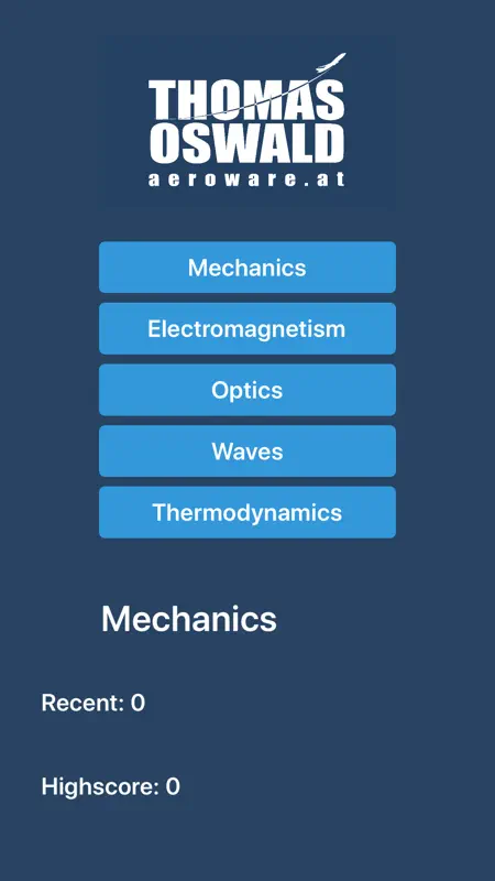 Physik Quiz für Piloten screenshot 1 of 7