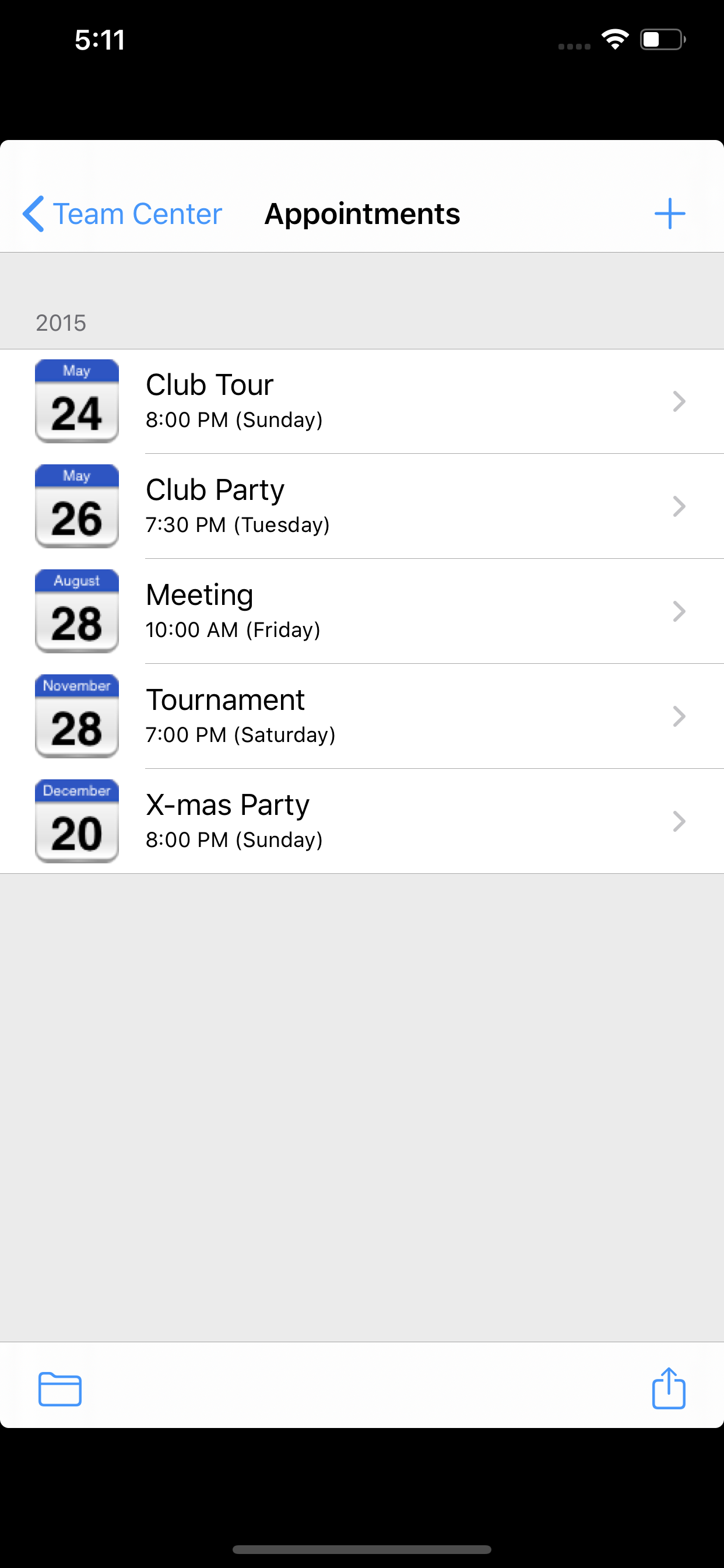 Team Center screenshot 3