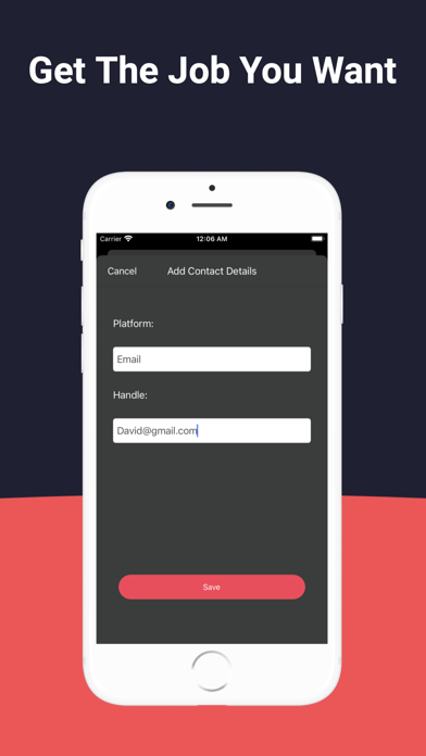 Screenshot #3 pour CV Writer - Love Your Job