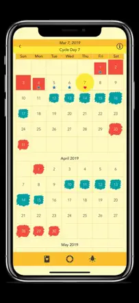 Magicgirl Teen Period Tracker : capture d’écran 2 sur 6