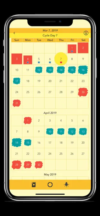 Magicgirl Teen Period Tracker: Screenshot 2 von 6