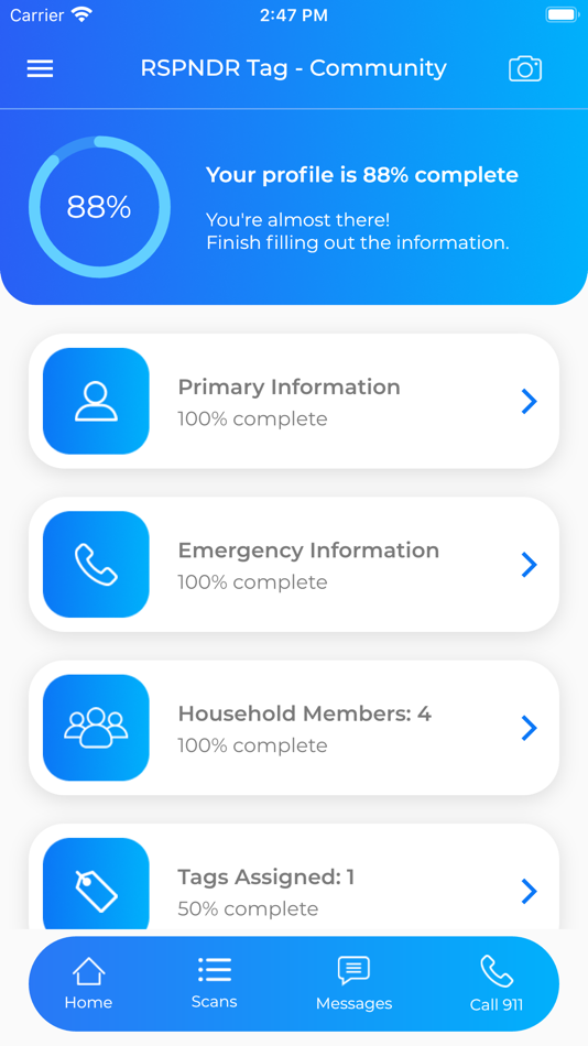 #2. RSPNDR Community (iOS) 由: RSPNDR Technologies PBC