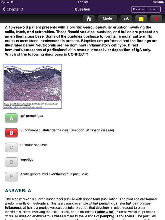 Screenshot #6 pour Barnhill's Derm. Challenge