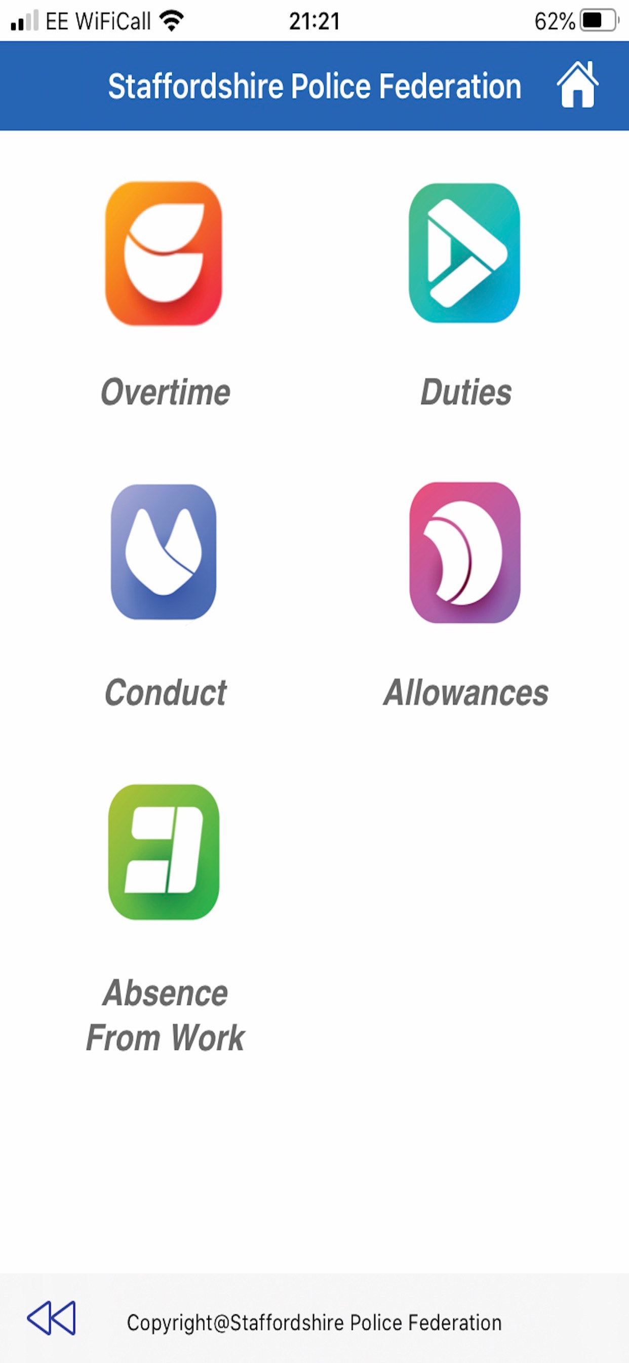Staffs Police Federation screenshot 4