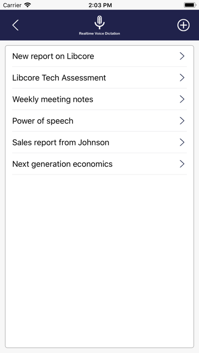 Dictation App screenshot 2