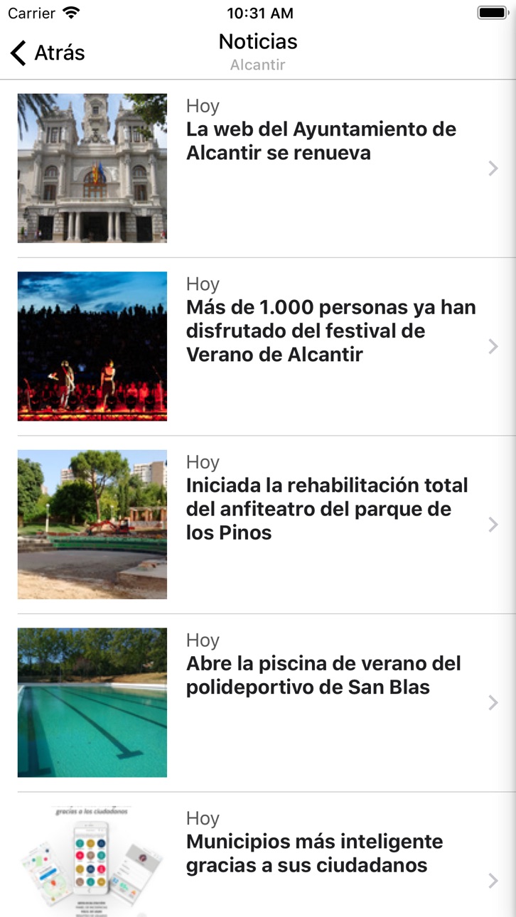 iPhone screenshot