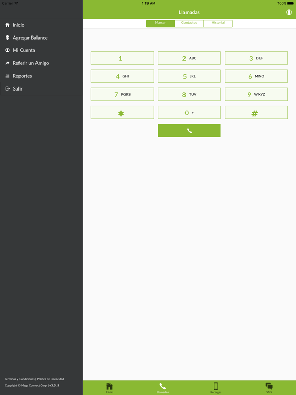 MegaConecta iPad screenshot 1 - Business app