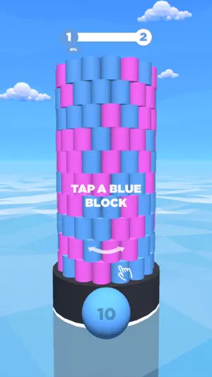 Tower Color - Hit and crash! screenshot 1