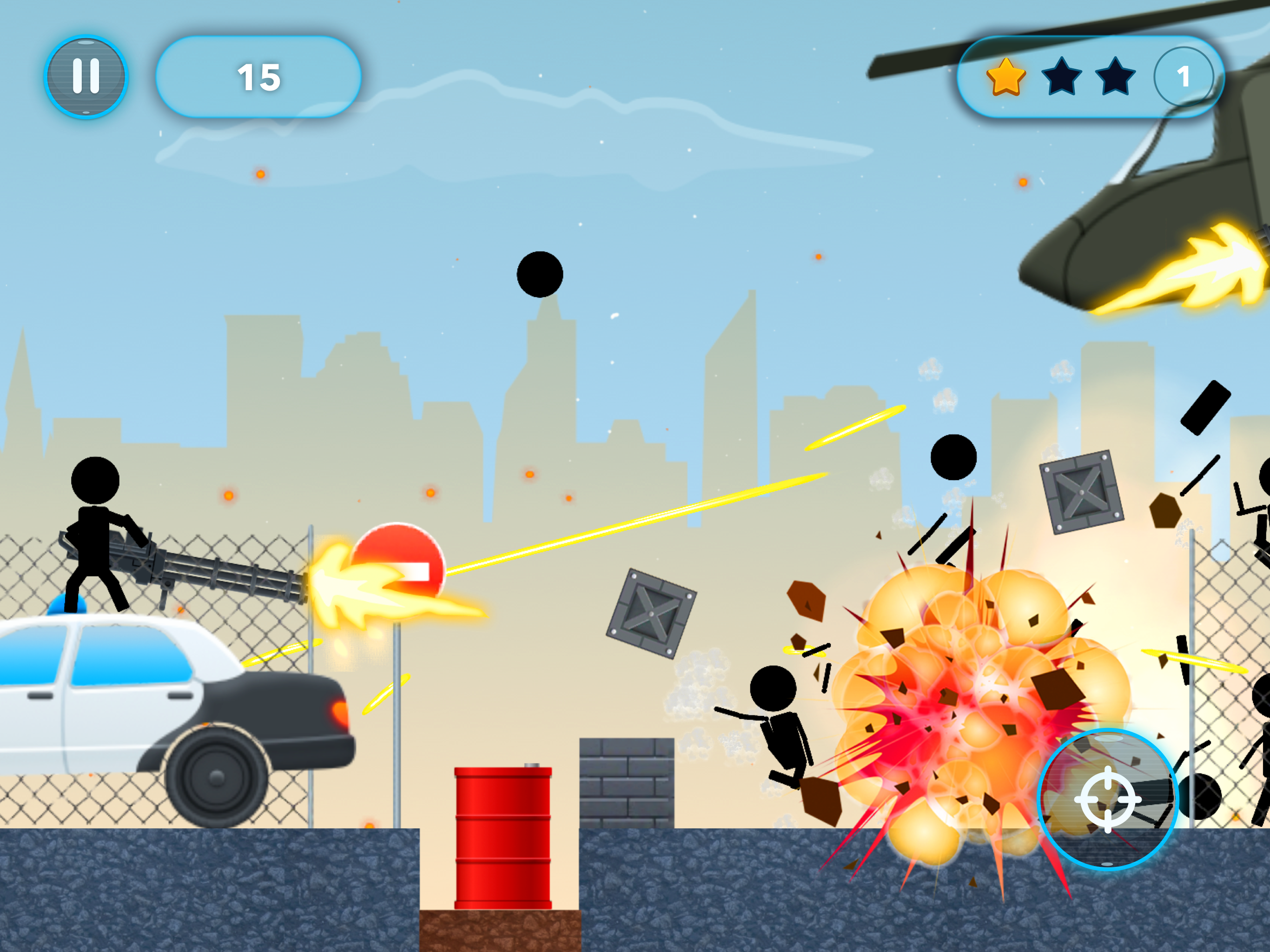 Stickman epic battle. Hero war
