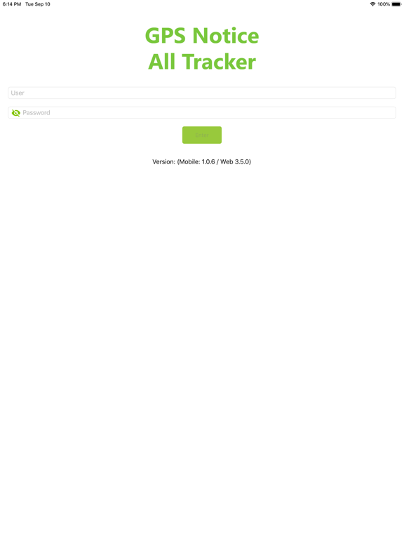 AllTracker iPad screenshot 1 - Business app