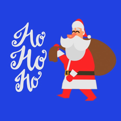 Animated Santa icon