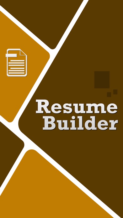 Resume Builder screenshot1