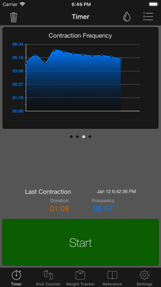 Full Term - Contraction Timer screenshot 4