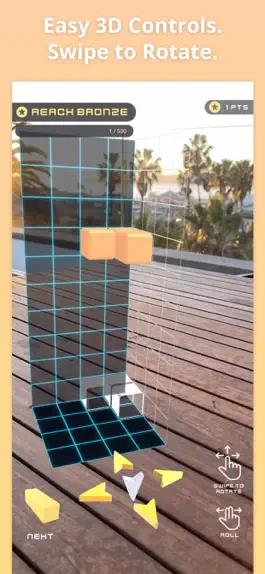 Game screenshot Fallocks! AR Falling Blocks hack