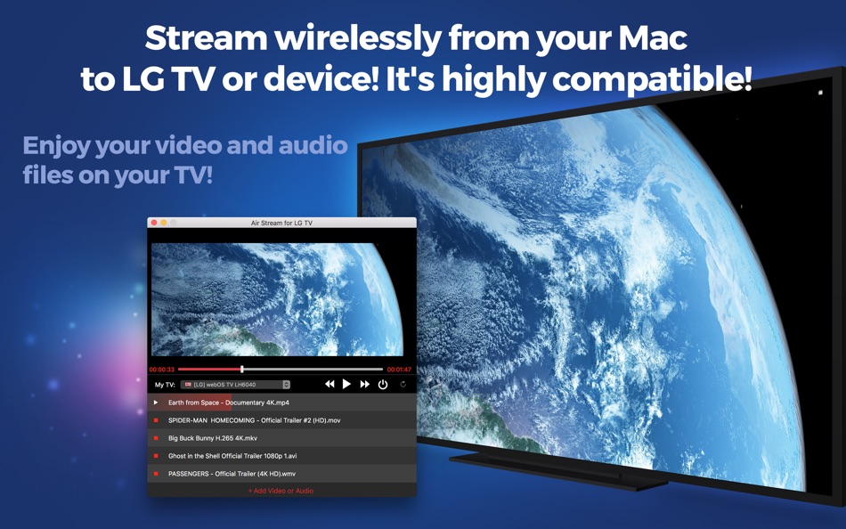 Air Stream for LG TV - 2.2.1 - (macOS)