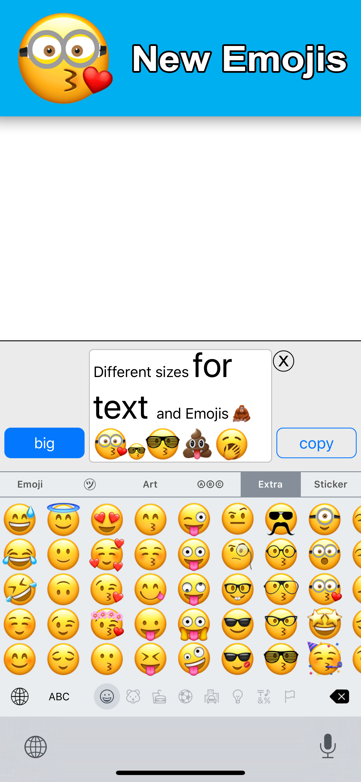 New Emoji - Emoticon Smileys