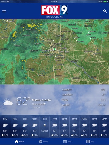 FOX 9 Weather – Radar & Alertsのおすすめ画像1