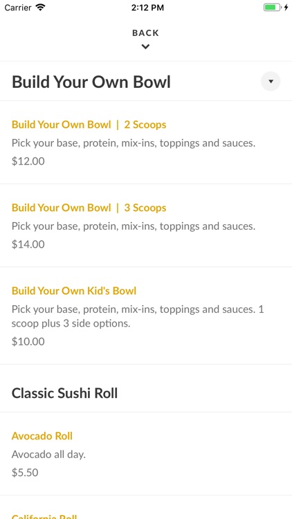 Pacific Bowls and Rolls