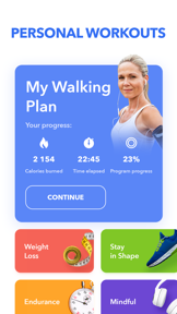 Walking Tracker by GetFit screenshot