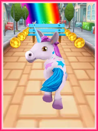 Screenshot 3 Unicorn Runner - Unicorn Game iphone