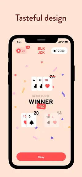 Game screenshot BLKJCK · Casual Blackjack mod apk