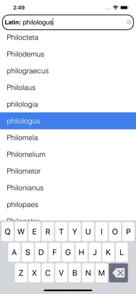 Game screenshot philolog.us apk