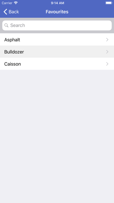 Civil Engg. Dictionary Screenshot