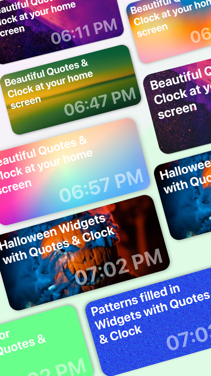 Widget quotes for Home Screen