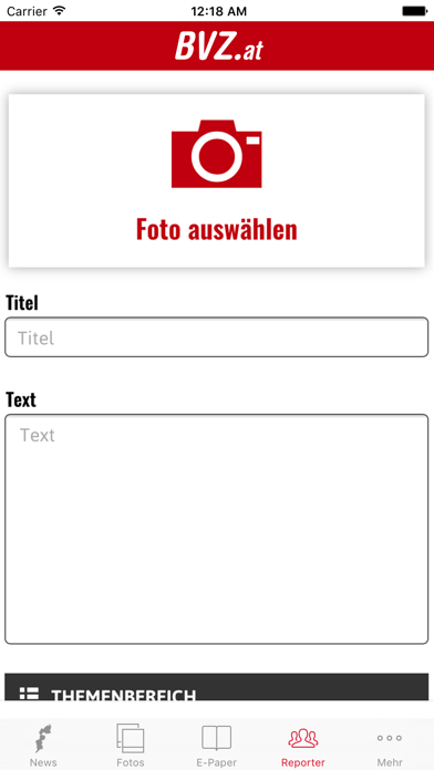 App screenshot