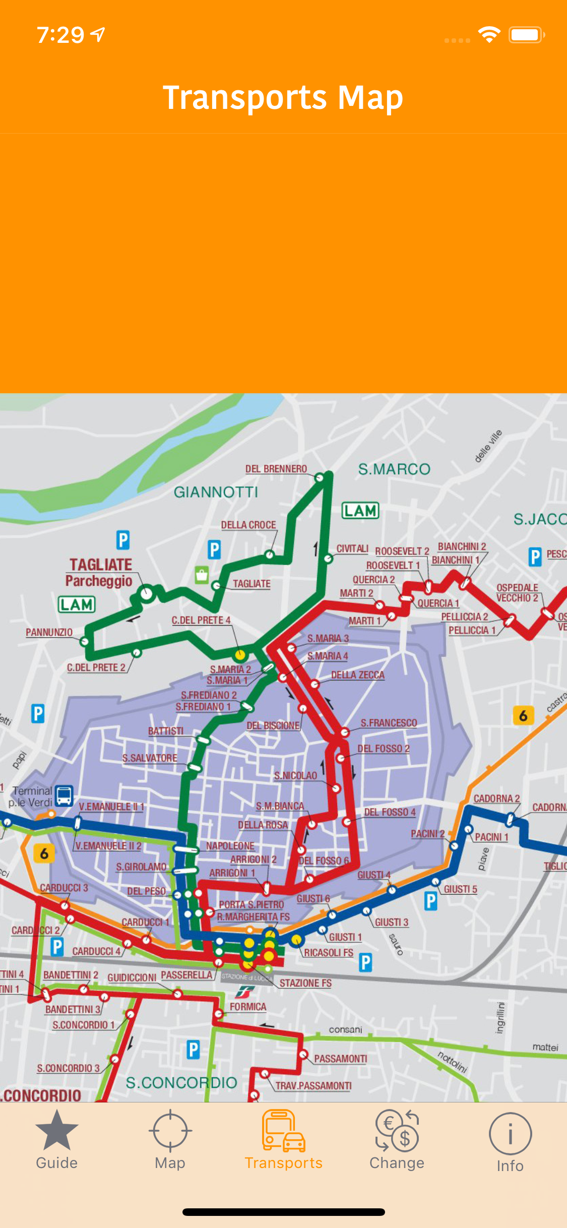 Lucca Travel Guide and Map